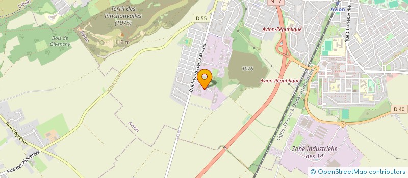 localisation de l'entreprise 508 605 177   AVION