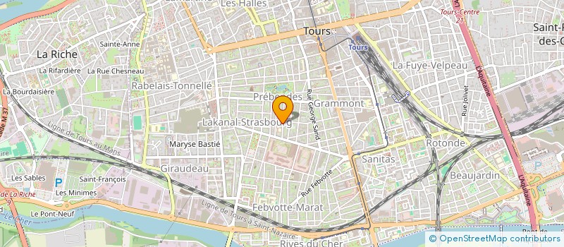 localisation de l'entreprise 508 627 759   TOURS