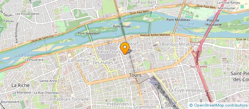 localisation de l'entreprise 508 659 927   TOURS