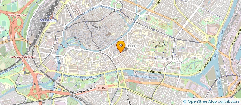 localisation de l'entreprise 508 698 545 à STRASBOURG