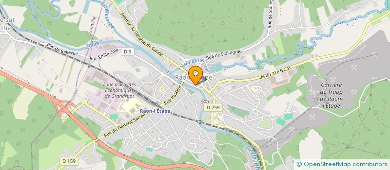 localisation de l'entreprise 508 712 759   GERARDMER