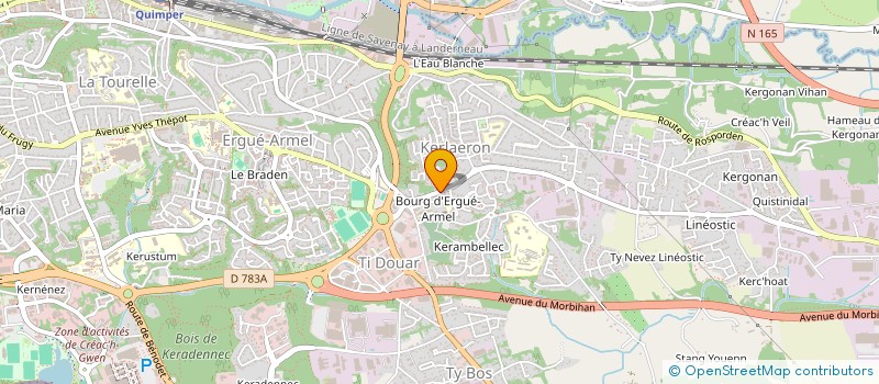 localisation de l'entreprise 508 765 757   RENNES