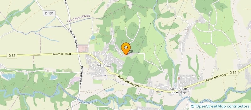 localisation de l'entreprise 508 766 110   VERNIOZ