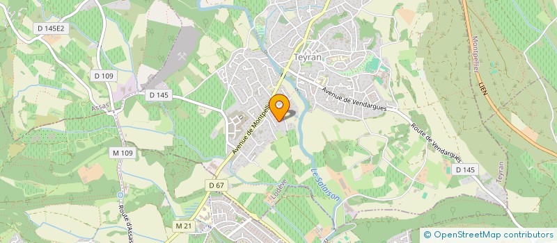 localisation de l'entreprise 508 767 977   SAINT-BAUZILLE-DE-MONTMEL