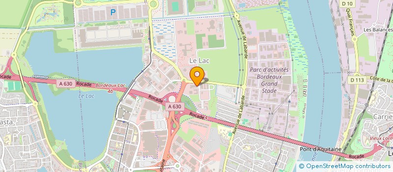 localisation de l'entreprise 508 771 722 à BORDEAUX
