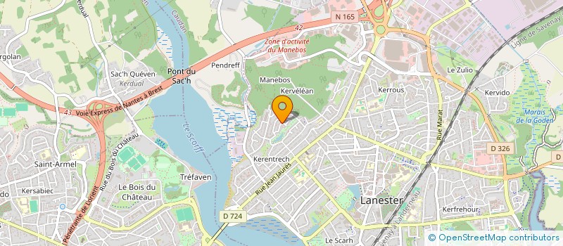 localisation de l'entreprise 508 784 899   LANESTER