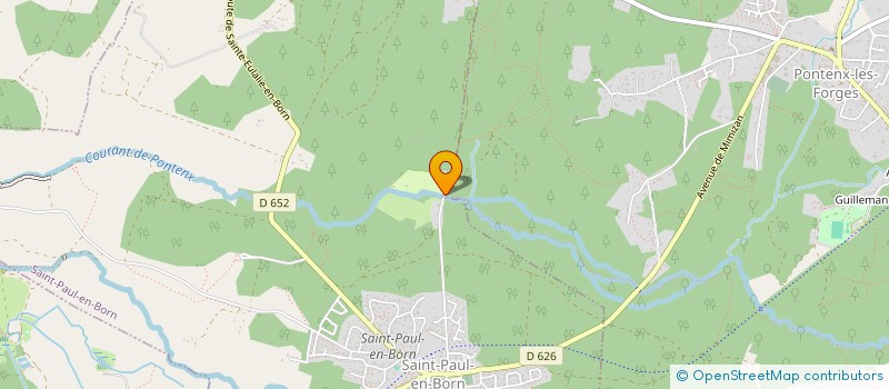 localisation de l'entreprise 508 800 752   SAINT-PAUL-EN-BORN