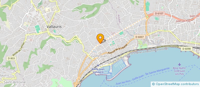 localisation de l'entreprise 508 870 094 à ANTIBES