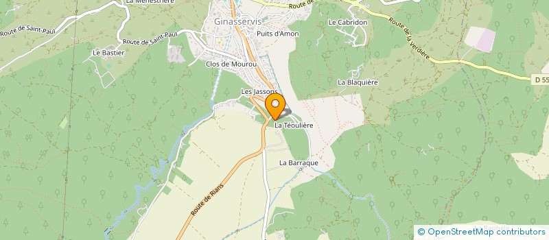 localisation de l'entreprise 508 875 499   GINASSERVIS