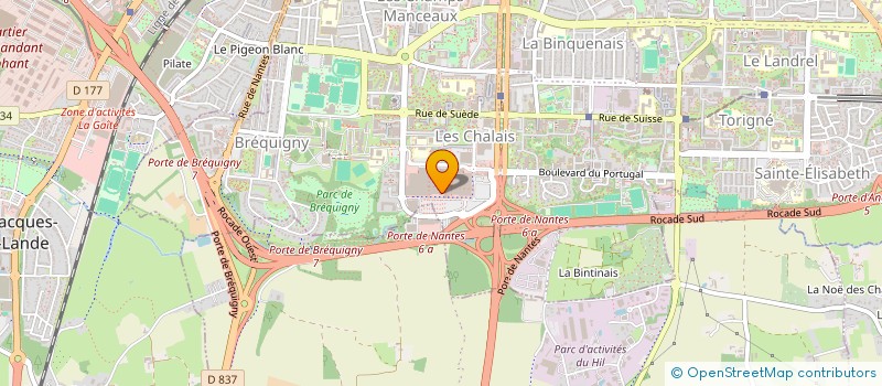 localisation de l'entreprise 508 892 072   SAINT-JACQUES-DE-LA-LANDE