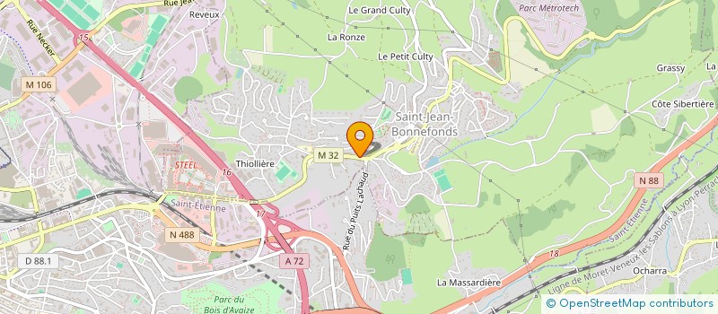 localisation de l'entreprise 508 903 838   SAINT-JEAN-BONNEFONDS