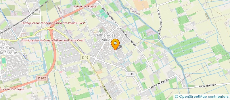 localisation de l'entreprise 508 913 027   ALTHEN DES PALUDS