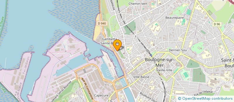 localisation de l'entreprise 508 944 436   BOULOGNE-SUR-MER