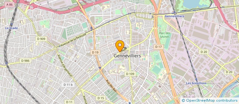 localisation de l'entreprise 508 996 204   LES PAVILLONS-SOUS-BOIS