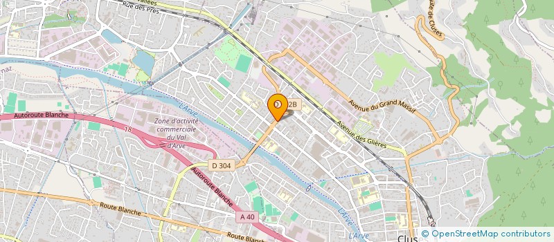 localisation de l'entreprise 509 025 185   CLUSES