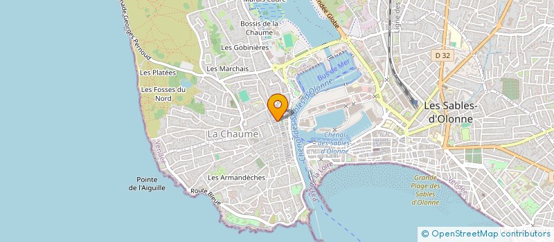 localisation de l'entreprise 509 038 436 à LES SABLES-D'OLONNE