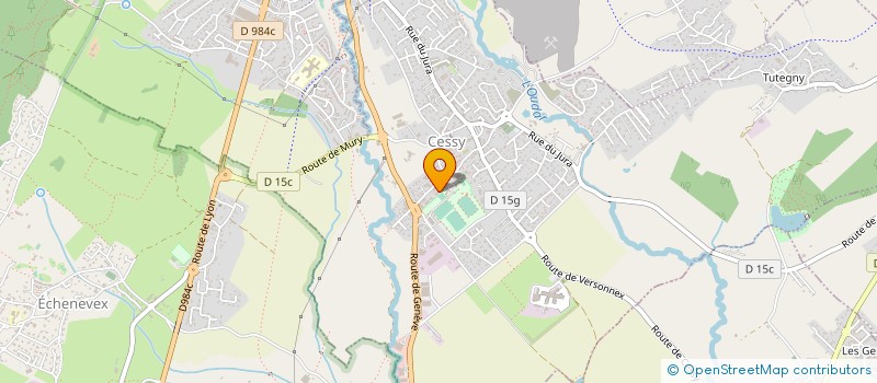 localisation de l'entreprise 509 054 094   CESSY