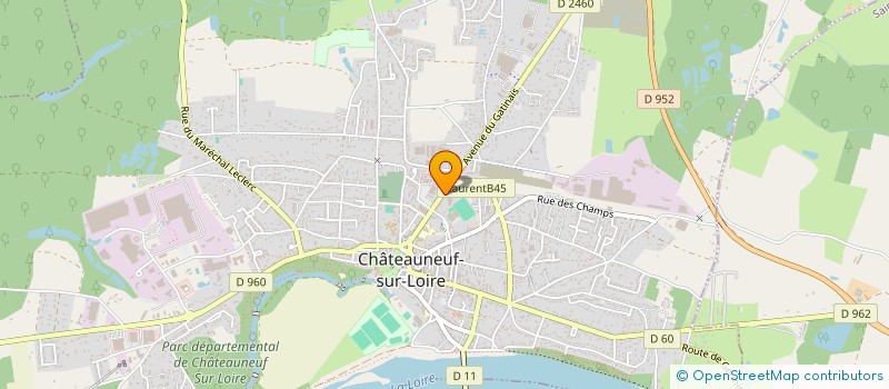 localisation de l'entreprise 509 055 174 à CHATEAUNEUF-SUR-LOIRE
