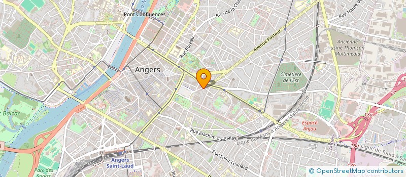 localisation de l'entreprise 509 056 156   BRISSAC LOIRE AUBANCE