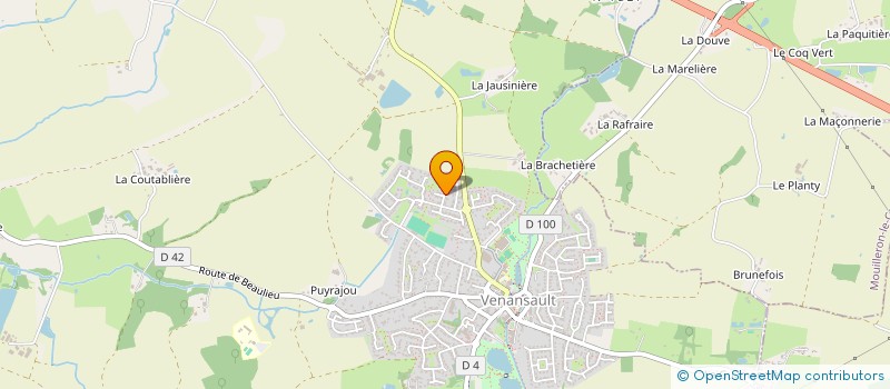 localisation de l'entreprise 509 069 712   VENANSAULT