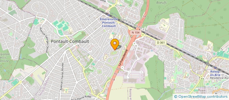 localisation de l'entreprise 509 113 064   PARIS