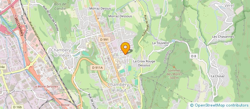 localisation de l'entreprise 509 134 185   CHAMBERY