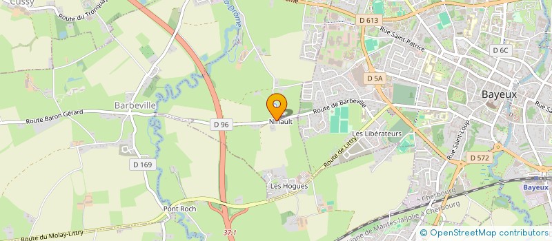 localisation de l'entreprise 509 154 100 à DAMIGNY
