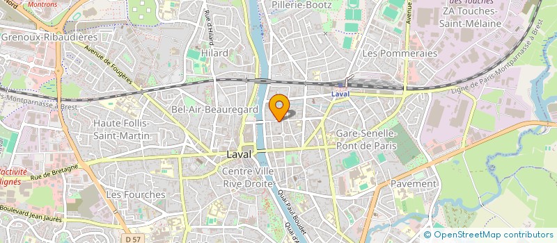 localisation de l'entreprise 509 177 127  à LAVAL