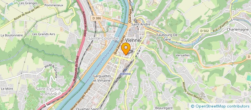 localisation de l'entreprise 509 200 457   SAINT-ROMAIN-EN-GAL