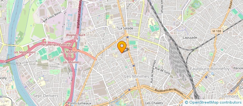 localisation de l'entreprise 509 215 232 à TOULOUSE