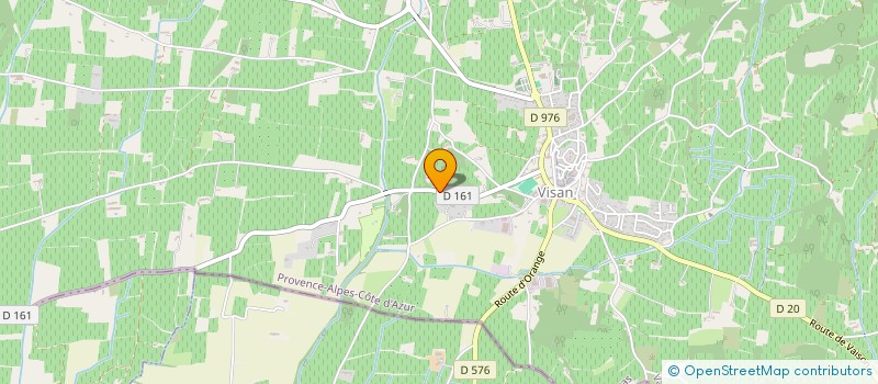 localisation de l'entreprise 509 265 559   VISAN