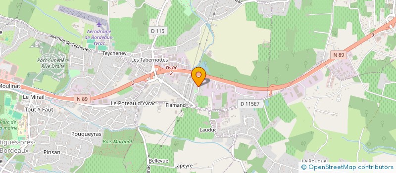 localisation de l'entreprise 509 302 600   YVRAC