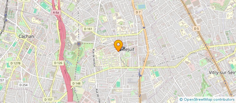 localisation de l'entreprise 509 311 908   VILLEJUIF