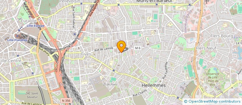 localisation de l'entreprise 509 314 886   ROUBAIX