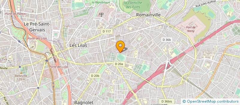 localisation de l'entreprise 509 346 862 à LA COURNEUVE