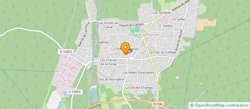 localisation de l'entreprise 509 347 142   LEGE-CAP-FERRET