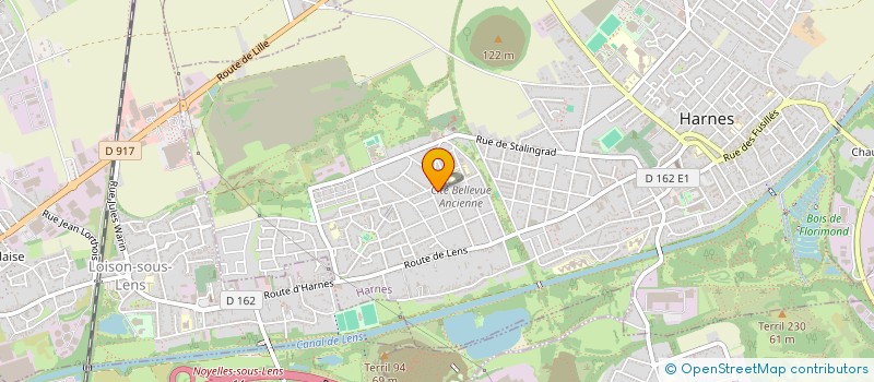 localisation de l'entreprise 509 364 352   HARNES