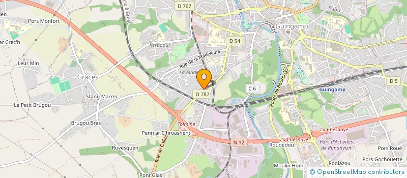 localisation de l'entreprise 509 385 548   CERET