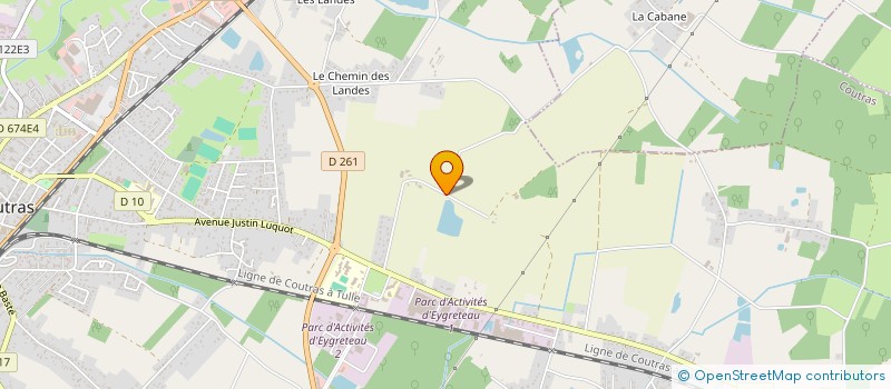 localisation de l'entreprise 509 401 360   COUTRAS