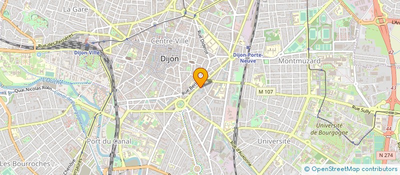 localisation de l'entreprise 509 454 799 à DIJON