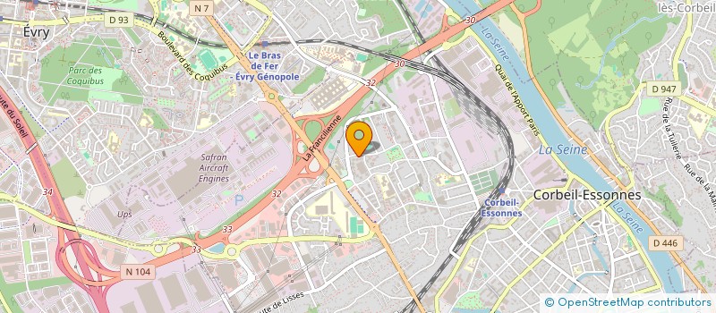 localisation de l'entreprise 509 484 499 à CORBEIL-ESSONNES