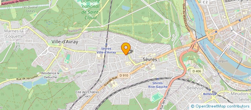 localisation de l'entreprise 509 505 913 à SEVRES
