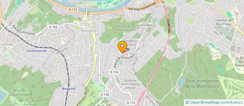 localisation de l'entreprise 509 512 992   LA CELLE-SAINT-CLOUD