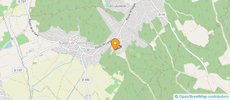 localisation de l'entreprise 509 549 085   CLARENSAC