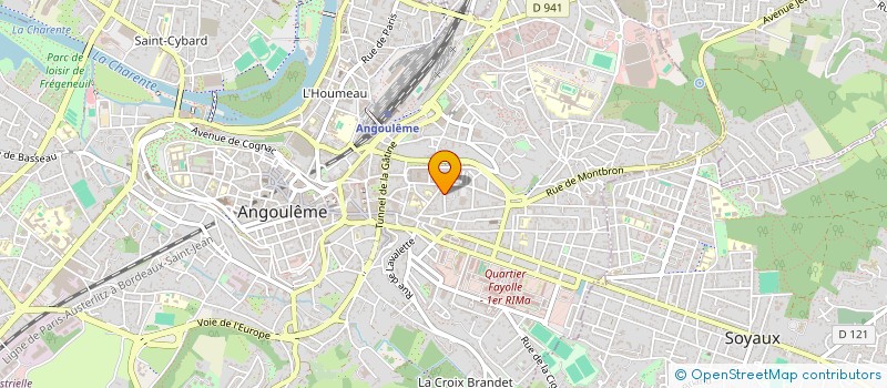 localisation de l'entreprise 509 560 413  à ANGOULEME