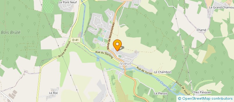 localisation de l'entreprise 509 588 315 à VŒUIL-ET-GIGET