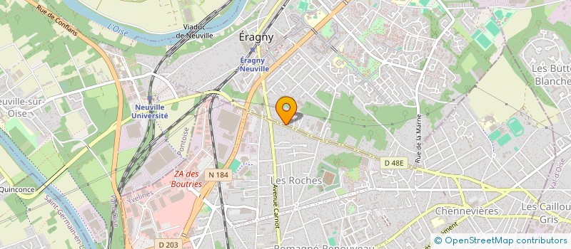 localisation de l'entreprise 509 595 351   ERAGNY