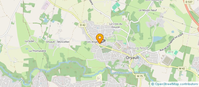 localisation de l'entreprise 509 606 729  à ORVAULT