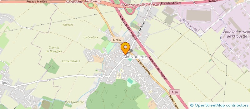 localisation de l'entreprise 509 625 224   AIX-NOULETTE