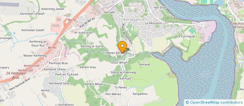 localisation de l'entreprise 509 640 256  à CONCARNEAU